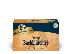 Goldmännchen-TEE Bio Blütenkraft Courage Mut & Kraft in Einzelversiegelung 40g