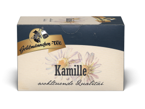 Goldmännchen-TEE Kamille mit Einzelversiegelung 28 Gramm