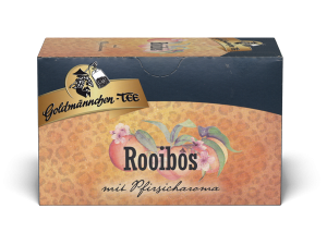 Goldmännchen Rooibos Pfirsich mit Einzelversiegelung 40 Gramm 