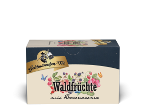 Goldmännchen-TEE Créme Waldfrüchte  mit Einzelversiegelung   60 Gramm