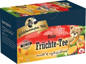 Goldmännchen-TEE Kinder Früchtetee mit Einzelversiegelung  45 Gramm