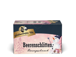 Goldmännchen-TEE Beeren-Schlitten mit Einzelversiegelung  50 Gramm
