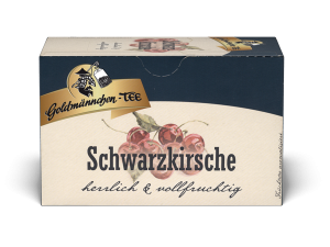 Goldmännchen-TEE Sanfte Schwarzkirsche  mit Einzelversiegelung  48 Gramm