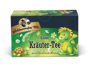 Goldmännchen-TEE Kinder-Kräutertee  mit Einzelversiegelung 30 Gramm 