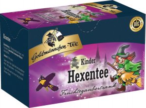 Goldmännchen-TEE Kinder Hexentee mit Einzelversiegelung  50 Gramm