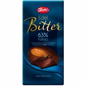 Zetti Edel Bitter 63% Kakao 100g