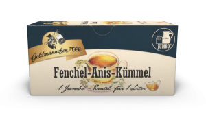 Goldmännchen-TEE JUMBO Fenchel-Anis-Kümmel 120g