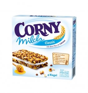 Corny Milch Müsli-Riegel Milch Classic 4er, 120 g 