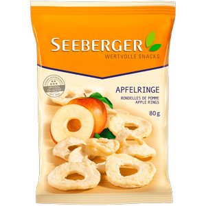 Seeberger Apfelringe 80 g