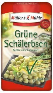 Müllers Mühle Grüne Erbsen ganz 500 g