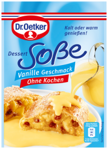 Dr. Oetker Dessert-Soße ohne Kochen Vanille 39 g
