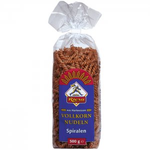 Riesa Teigwaren Volkorn Spiralen 500 g