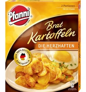 Pfanni Bratkartoffeln - Die Herzhaften 400 g