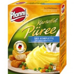 Pfanni Kartoffel-Püree - Das Komplette 9 Port. 285 g