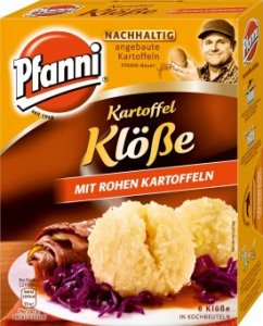 Pfanni Kartoffel-Klöße mit rohen Kartoffeln 6 St., 200 g