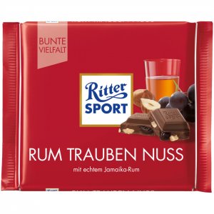 Ritter Sport Rum-Trauben-Nuss 100g