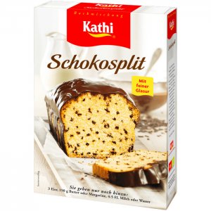 Kathi Schokosplit Backmischung 450 g