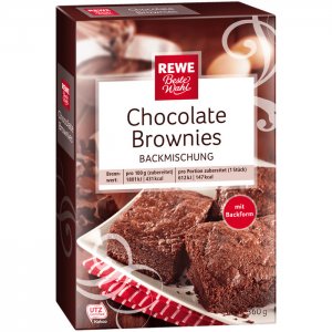 REWE Beste Wahl Chocolate Brownies 360 g