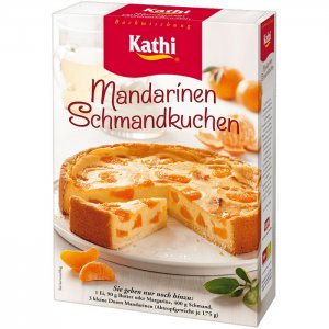 Kathi Mandarinen Schmandkuchen Backmischung 460 g