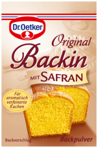 Dr. Oetker Backin mit Safran Backpulver 48 g