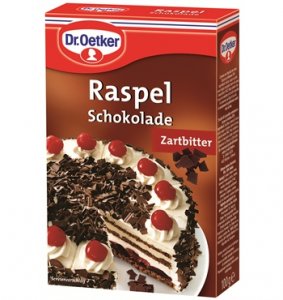 Dr. Oetker Raspelschokolade Zartbitter 100 g
