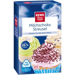 REWE Beste Wahl Milchschoko-Streusel 200 g