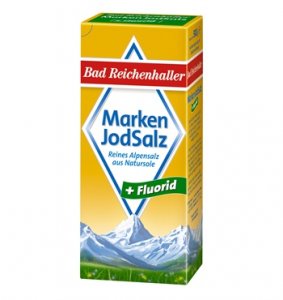Bad Reichenhaller Marken-Jodsalz + Fluorid 500 g