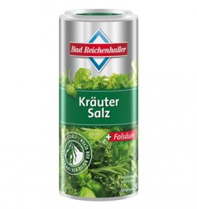 Bad Reichenhaller Käutersalz+Folsäure 90 g