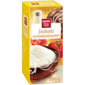 REWE Beste Wahl Jodsalz 500 g