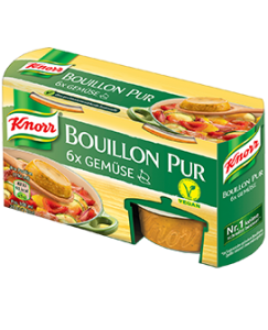 Knorr Bouillon Pur Gemüse 600 x 500 ml, 168 g