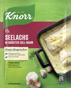 Knorr Fix - Seelachs in Kräuter-Dill-Rahm  30 g