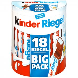 Kinder Riegel Big Pack 18 Riegel 378g