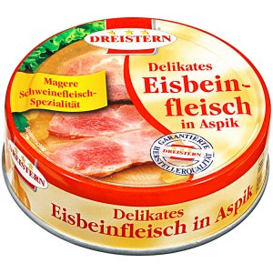 Dreistern Delikates Eisbeinfleisch in Aspik 200 g