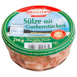 Dreistern Gurkensülze 250 g