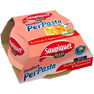 Saupiquet Thunfisch per Pasta Knoblauch & Peperoncino 160 g