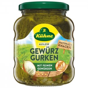 Kühne Gewürzgurken Auslese 190g