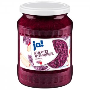ja! Rotkohl mit Apfelstücken 720 ml
