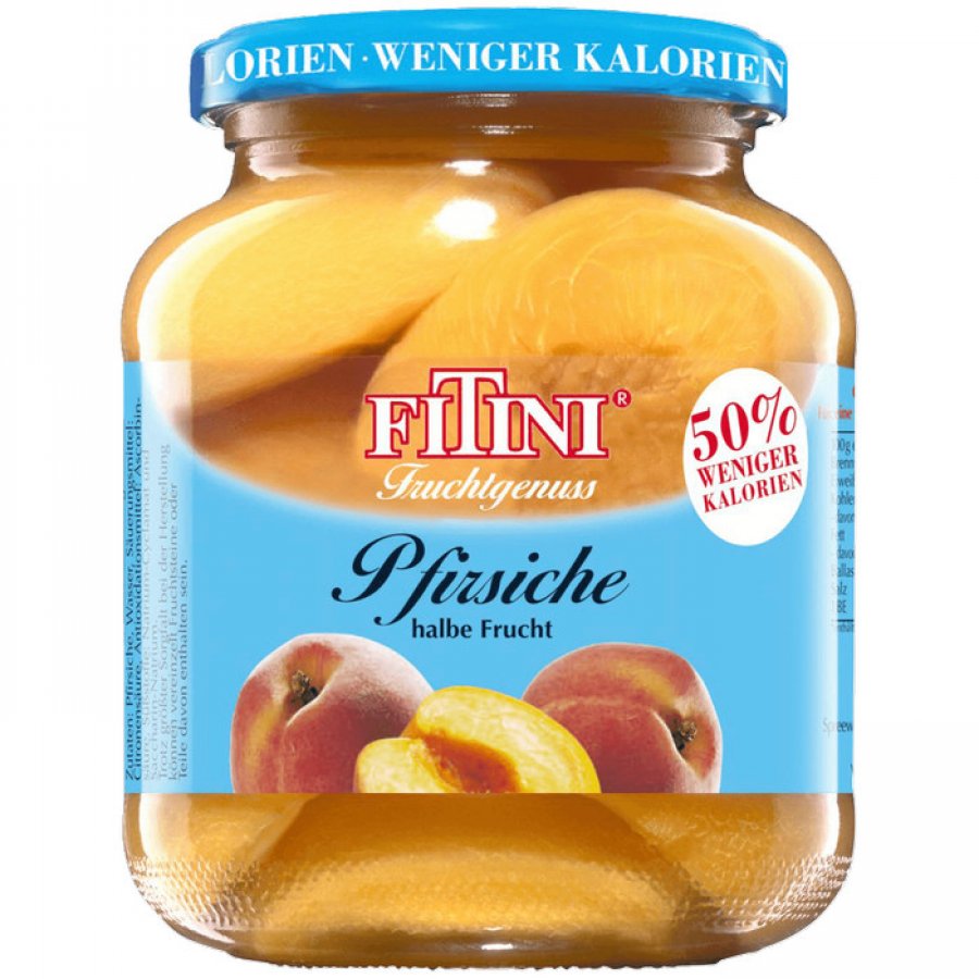 Fitini Pfirsiche halbe Frucht 205 g