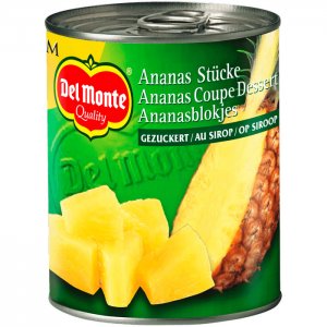 Del Monte Ananasstücke gezuckert 260 g