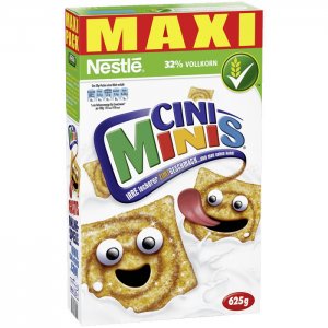Nestle Cini Minis Cerealien mit Zimtgeschmack und Vollkorn 625 g