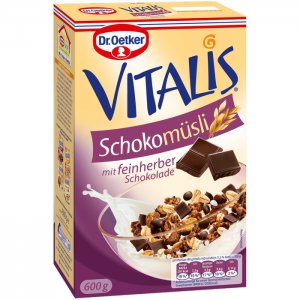 Dr. Oetker Vitalis Schoko-Müsli feinherb 600 g