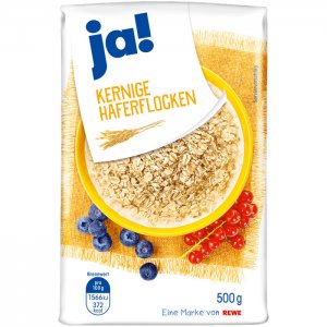 ja! Kernige Haferflocken 500 g