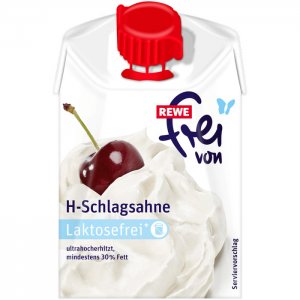 REWE Frei von H-Schlagsahne 200 g