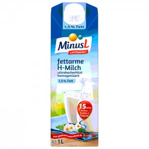 MinusL H-Milch 1,5% 1 l