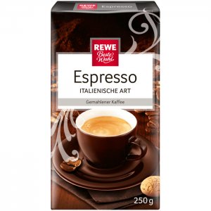 REWE Beste Wahl Espresso Italienische Art 250 g