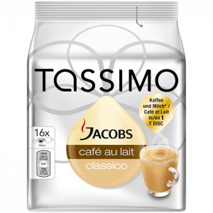 Jacobs Tassimo Caffè Au Lait Classico 184 g