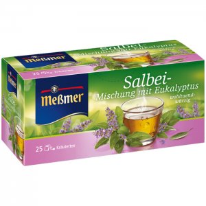 Meßmer Salbei-Mischung mit Eukalyptus 44 g - 25 Beutel