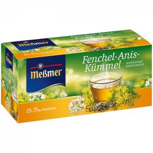 Meßmer Fenchel-Anis-Kümmel 50 g 25 Beutel