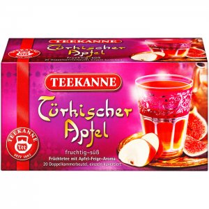 Teekanne - Türkischer Apfel 55 g - 20 Beutel