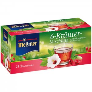 Meßmer - 6-Kräuter-Mischung 50 g - 25 Beutel